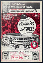 Load image into Gallery viewer, 1970 New York Mets vs Pittsburgh Pirates Program MLB Baseball Vintage Dock Ellis