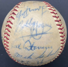 Load image into Gallery viewer, 1954 Toronto Maple Leafs Baseball Team Signed Ball Autographed x11 MILB LOA
