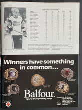 Load image into Gallery viewer, 1987 Memorial Cup Program Oshawa Civic Centre Chevaliers - Medicine Hat Tigers