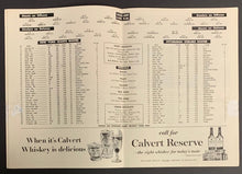 Load image into Gallery viewer, 1961 Yankee Stadium NFL Football Program Giants vs Pittsburgh Steelers