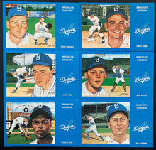 Load image into Gallery viewer, Brooklyn Dodgers MLB Baseball Series No 4 Set Of 12 Postcards Herman Walker +