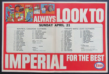 Load image into Gallery viewer, 1960 Maple Leaf Gardens NHL Oldtimers Program Leafs Canadiens Maurice Richard