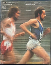 Load image into Gallery viewer, 1976 Summer Olympics Athletics Program + Ticket Olympic Stadium Montreal Vintage
