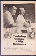 Load image into Gallery viewer, 1961 Maple Leaf Gardens NHL Program Signed By Bert Olmstead Toronto vs Boston