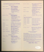 Load image into Gallery viewer, 1983 MLB All Star Game Multi Signed Info Guide JSA Joe DiMaggio Feeney + More