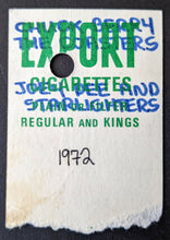 Load image into Gallery viewer, 1972 Chuck Berry + The Coasters + Joey Dee + Starlighters Ticket Stub Music VTG