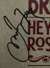 Load image into Gallery viewer, 2011 The Tragically Hip Band Autographed Poster Gord Downie Signed JSA LOA