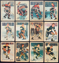 Load image into Gallery viewer, 1953/54 Parkhurst NHL Hockey Card Complete Full Set Graded x3 Beliveau Howe KSA