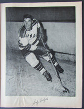 Load image into Gallery viewer, 1959 Madison Square Garden NHL Program Boston Bruins vs NY Rangers Monty Hall