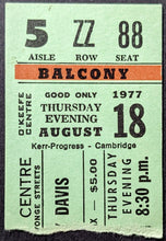 Load image into Gallery viewer, 1977 Sammy Davis Jr Cancelled Concert Ticket Stub Vintage Music Rat Pack Canada
