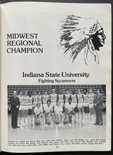 Load image into Gallery viewer, 1979 NCAA Final 4 Championship Basketball Program Larry Bird vs Magic Johnson