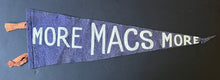 Load image into Gallery viewer, 1950's Belleville McFarlands Felt Pennant Macs Won 1958 OHA Hockey Championships