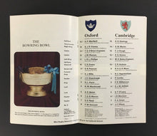 Load image into Gallery viewer, 1984 Oxford Vs Cambridge For The Bowring Bowl Rugby Football Union Program