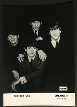 Load image into Gallery viewer, 1960's Rare Beatles EMI Promotional Photo Tonpress John Lennon McCartney Fab 4
