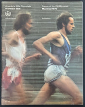 Load image into Gallery viewer, 1976 Montreal Summer Olympics Ticket + Athletics Program + Insert VTG Canada