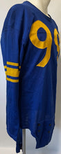 Load image into Gallery viewer, 1958 Leo Lewis Grey Cup Championship Game Worn Winnipeg Blue Bombers Jersey LOA