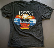 Load image into Gallery viewer, Kiss World Tour 1983/84 Concert T-Shirt Vtg Original Vintage Rock Music Shirt