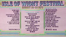 Load image into Gallery viewer, Isle of Wight First Printing Concert Music Festival Poster Final Show Very Rare