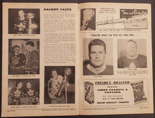 Load image into Gallery viewer, 1964 Stanley Cup Final Program Toronto Maple Leafs vs Detroit Red Wings NHL