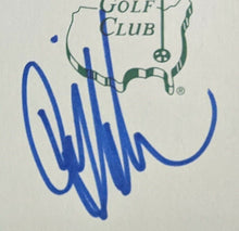 Load image into Gallery viewer, 1982 Masters Golf Champion Craig Stadler Autographed Signed Scorecard 1998 Issue
