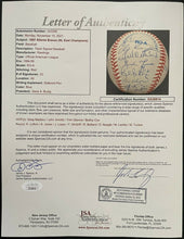 Load image into Gallery viewer, 1997 Atlanta Braves Team Signed Rawlings Baseball 23 Autos Maddux Smoltz JSA LOA