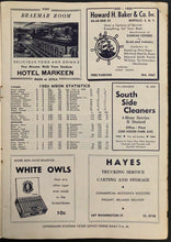 Load image into Gallery viewer, 1950 Buffalo Bisons vs Syracuse International League Baseball Program Vintage