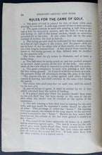 Load image into Gallery viewer, Rare 1895 Edition Spalding's Official Golf Guide USGA Sports Historical Vintage