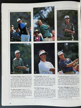 Load image into Gallery viewer, 2003 Vintage PGA Golf Masters Program Mike Weir First Canadian Augusta National
