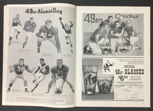 Load image into Gallery viewer, 1958 NFL Football 49ers Program San Francisco Forty Niners v Baltimore Colts Vtg