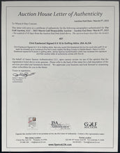 Load image into Gallery viewer, Clint Eastwood Signed Photo Autographed JSA ALOA Golfing Attire Western Actor