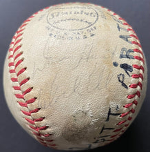Load image into Gallery viewer, 1972 Pittsburgh Pirates Team Autographed Spalding Baseball Doc Ellis JSA LOA