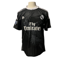 Load image into Gallery viewer, 2014 Cristiano Ronaldo Black Real Madrid Soccer Jersey Football Kit + Shorts XXL