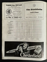 Load image into Gallery viewer, 1940 MLB Baseball World Series Program Detroit Tigers vs Cincinnati Reds Vintage