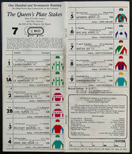 Load image into Gallery viewer, 1976 Queens Plate The 117th Running Vintage Horse Racing Program Norcliffe Wins