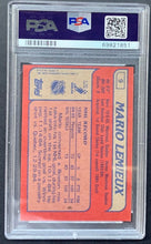 Load image into Gallery viewer, 1985 Topps Mario Lemieux NHL Hockey Pittsburgh Penguins Rookie Card RC #9 PSA 6