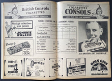 Load image into Gallery viewer, 1937 Montreal Canadiens Home Opener Game Hockey Program Forum Chicago Blackhawks