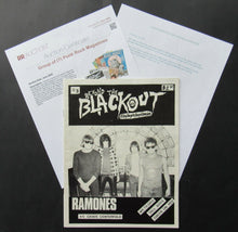 Load image into Gallery viewer, 1984 Beyond The Blackout Punk Rock Magazine Issue #3 - Ramones Cover LOA Vintage