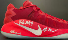 Load image into Gallery viewer, 2019 FIBA Canada Men's Basketball Team Signed Nike Hyperdunks Autographed LOA