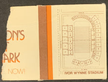 Load image into Gallery viewer, 1973 Ivor Wynne Stadium CFL Football Ticket Hamilton Tiger-Cats vs Toronto Argos