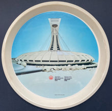 Load image into Gallery viewer, 1976 Vintage Montreal XXI Summer Olympics Plastic Tray Olympic Stadium