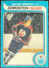 Load image into Gallery viewer, 1979-80 O-Pee-Chee #18 Wayne Gretzky Rookie Card NHL Hockey RC Oilers SGC 3.5 VG
