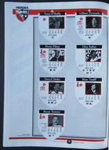 Load image into Gallery viewer, 1993 Montreal Forum Vintage NHL Hockey All Star Weekend Program + 2 Tickets