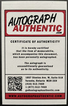 Load image into Gallery viewer, Bobby Baun Autographed Hockey Night In Canada Photo Signed Vintage NHL
