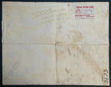 Load image into Gallery viewer, 1954 Lobby Card Poster Roogie's Bump Brooklyn Dodgers Roy Campanella Baseball