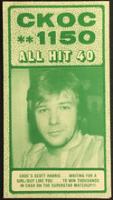 Load image into Gallery viewer, 1981 Radio Station CKOC 1150 Survey Chart Music Hamilton Ontario Rollins Stones