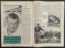 Load image into Gallery viewer, 1959 Vintage Swedish Sports Magazine Rekord Featuring Boxer Ingemar Johansson