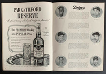 Load image into Gallery viewer, 1952 World Series Baseball Program New York Yankees vs Brooklyn Dodgers MLB