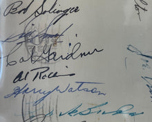 Load image into Gallery viewer, 1950-51 Toronto Maple Leafs Team Autographed Signed Slabbed Postcard NHL Beckett