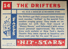 Load image into Gallery viewer, 1957 Topps Hit Stars Trading Card The Drifters #14 Non Sports Vintage