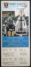 Load image into Gallery viewer, 1996 CFL Grey Cup Full Ticket Toronto Argonauts Edmonton Eskimos Football VTG